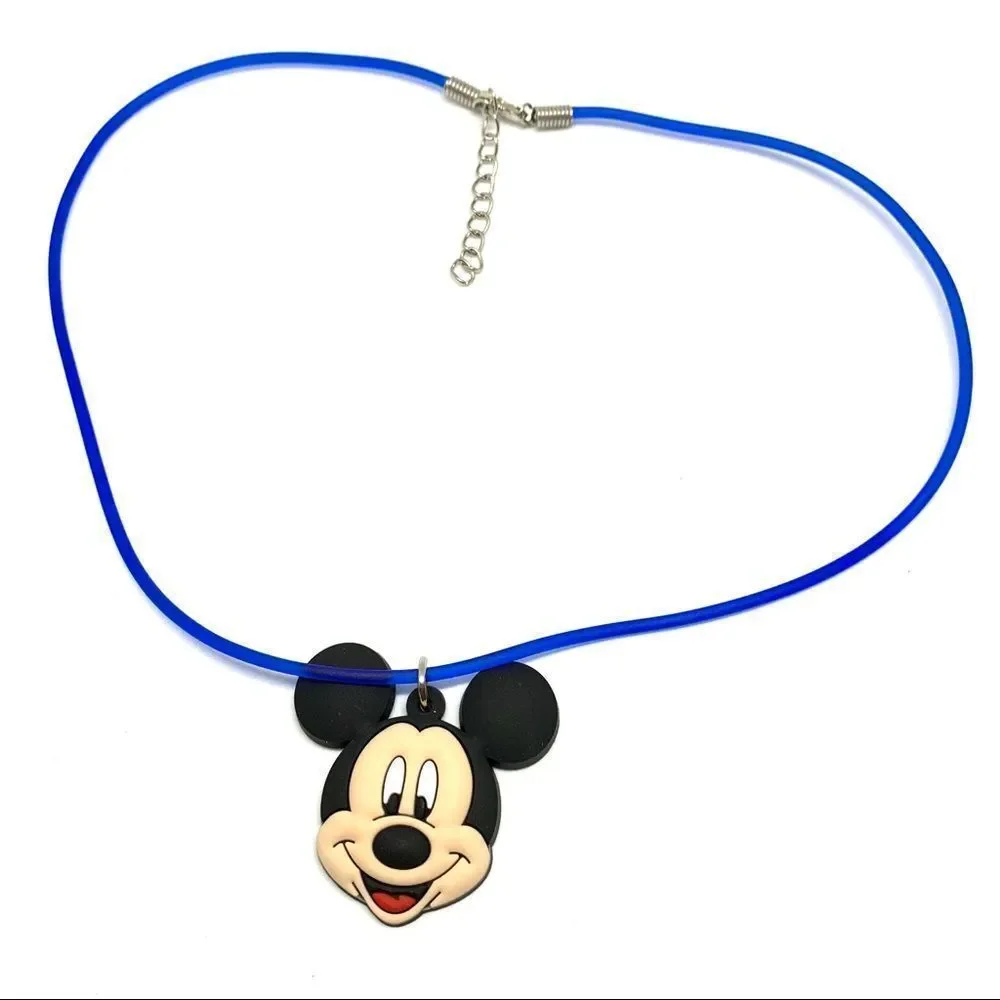 Mickey Mouse Soft PVC Silicone Kid’s Necklace (W1)
